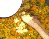 A picture of step 5 of Raw Turmeric Sabzi.