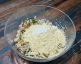 A picture of step 8 of Punjabi Kadhi Pakora with Rice.