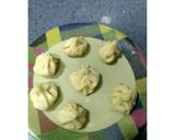 A picture of step 15 of Sooji halwa Modak.