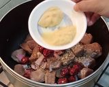 A picture of step 2 of Shikum Puri kebab🍘.