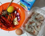 Foto langkah ke 1 dari resep Udang Saus Singapore.