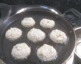A picture of step 3 of Lobia Dahivada in Appe pan.