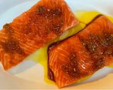 A picture of step 3 of Miso Salmon with Sautéed Leeks.