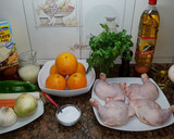 Foto del paso 1 de la receta: Pollo a la naranja