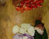 Foto langkah ke 2 dari resep Tumis usus ayam.