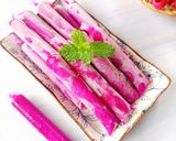Foto langkah ke 3 dari resep Es Lilin Buah Naga.