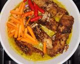 Foto langkah ke 5 dari resep Ikan Kakap Acar Kuning.