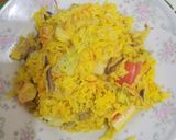 Foto del paso 6 de la receta: Arroz al azafrán con Kanikama
