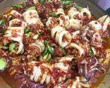 Foto langkah ke 3 dari resep Oseng Cumi Pete Balado 🤤.