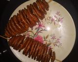 A picture of step 7 of Tornado Potatoes.