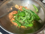 Mie kangkung Terasi