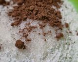 Foto langkah ke 4 dari resep Dadar Gulung Coklat Isi Unti Matcha Istimewa 💚.