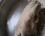 A picture of step 1 of Bajara ki Roti.