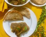 A picture of step 11 of Kerala chicken curry.