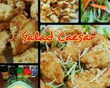 Foto langkah ke 5 dari resep Caesar Salad dg Ayam Goreng #salad #pekaninspirasi.