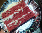 Foto langkah ke 14 dari resep Red Velvet Cake Simple.