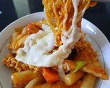 Foto langkah ke 8 dari resep Rabokki Ramyeon with Cheese.