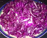 A picture of step 1 of German Red Cabbage (Rotkohl).