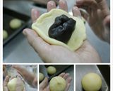 手作的幸福~烘培班-蛋黃酥的食譜步驟7照片