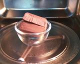 A picture of step 1 of Chocolate kaju katli with surprising chocolates sphere.