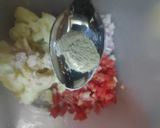 A picture of step 2 of Sukha Bhel.