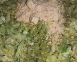 A picture of step 7 of Kairi and dodkyachi chamchamit chutney.
