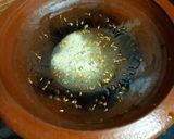 A picture of step 3 of Pithla And Jowar Bhakhri.