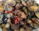 Foto langkah ke 4 dari resep Oseng gondang cabe ijo aka. #keong #keongsawah.
