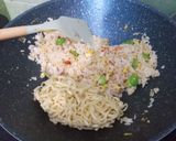 Foto langkah ke 6 dari resep Nasi Goreng Mawut Petai.