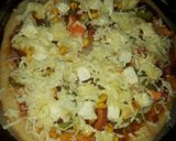 হোমমেড ভেজ পিজ্জা (homemade veg pizza recipe in Bengali) রেসিপির ধাপ 8 ছবি