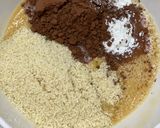 صورة لخطوة 2 من وصفة كيكة النسكافيه كيتو 🥜☕️