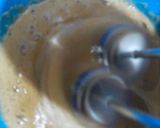 A picture of step 2 of Coffee swiss roll.