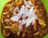 A picture of step 3 of Farsan curry.