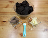Foto del paso 1 de la receta: Tarta de chocolate salado con cáscara de limas en confitura!!!