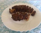 A picture of step 4 of Banana sushi.