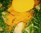 आलू मेथी की भुर्जी (aloo methi ki bhurji recipe in Hindi) रेसिपी चरण 2 फोटो