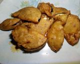 A picture of step 6 of Crispy Brinjal Pakora.