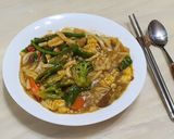 日式咖哩炒烏龍麵《剩餘食材製作》的食譜步驟3照片