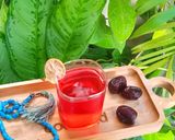 A picture of step 2 of Rooh Afza Lemonade.
