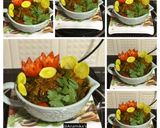 A picture of step 7 of Bhindi/Okra Masala Fry.