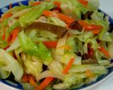 Foto langkah ke 3 dari resep Tumis kubis/kol praktis.
