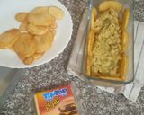صورة لخطوة 1 من وصفة غراتان البطاطا بدجاج والجبن❤️🍗🧀