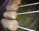 A picture of step 8 of Plantain kibab.