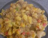 A picture of step 6 of Vegetable plantain porridge.