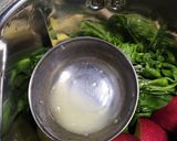 A picture of step 3 of Palak Amla & apple juice.