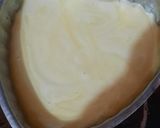 A picture of step 1 of Heart shape Marble cake Green & white.
