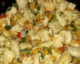 Foto del paso 4 de la receta: Estofado de soja con puré de patatas (vegetariano)