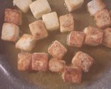 A picture of step 2 of Chilli Paneer.