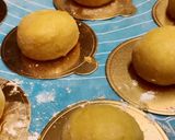 Foto langkah ke 4 dari resep Donat Labubu (Donat Labu Kuning).