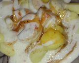 A picture of step 1 of Aloo Chaat.